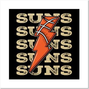 Funny Sports Suns Proud Name Basketball Classic Posters and Art